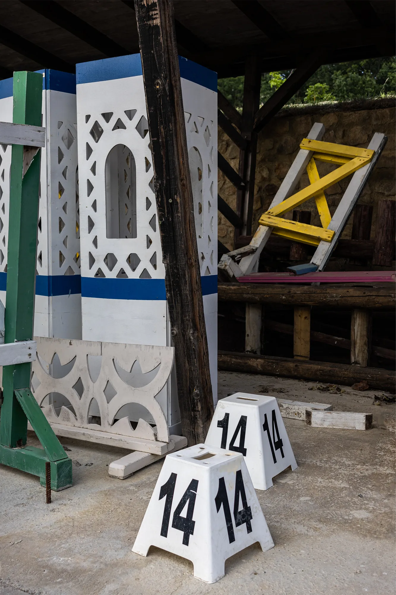 Abstract study of the built environment.
